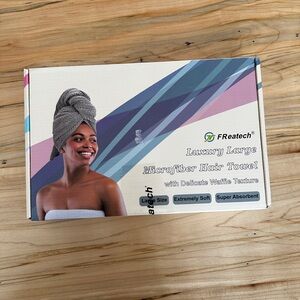 *Large Microfibre Hair Towel Wrap for Women Long Thick Curly Hair, 43"×27"